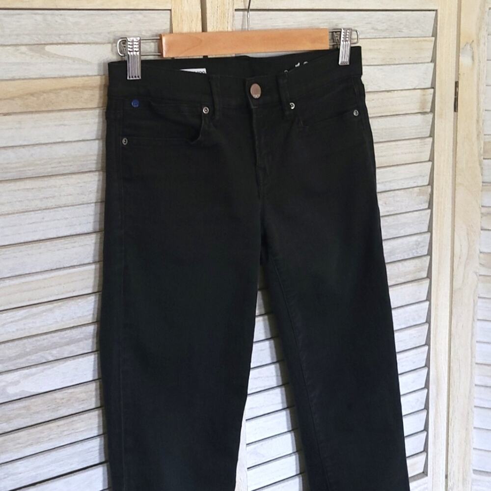GAP Legging Jean Black Pants Womens Size 00 / 24 Skinny Stretch